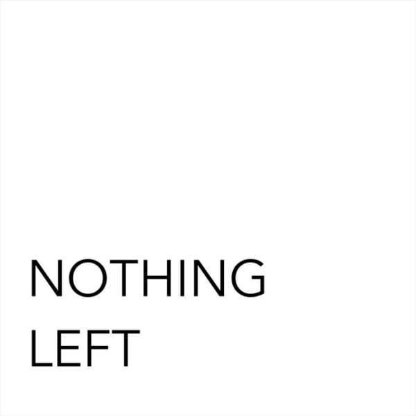 Cover art for Nothing Left